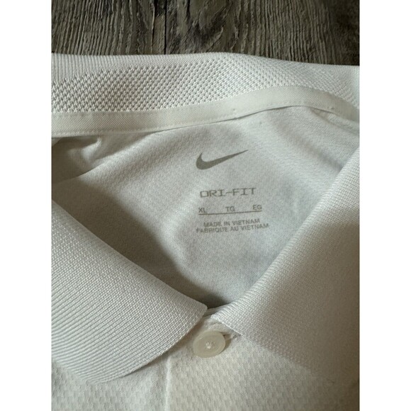 Nike Pro Elite Qatar Dri-Fit Polo White Men’s CT0758-100 Team Size Medium - XL - Picture 3 of 4